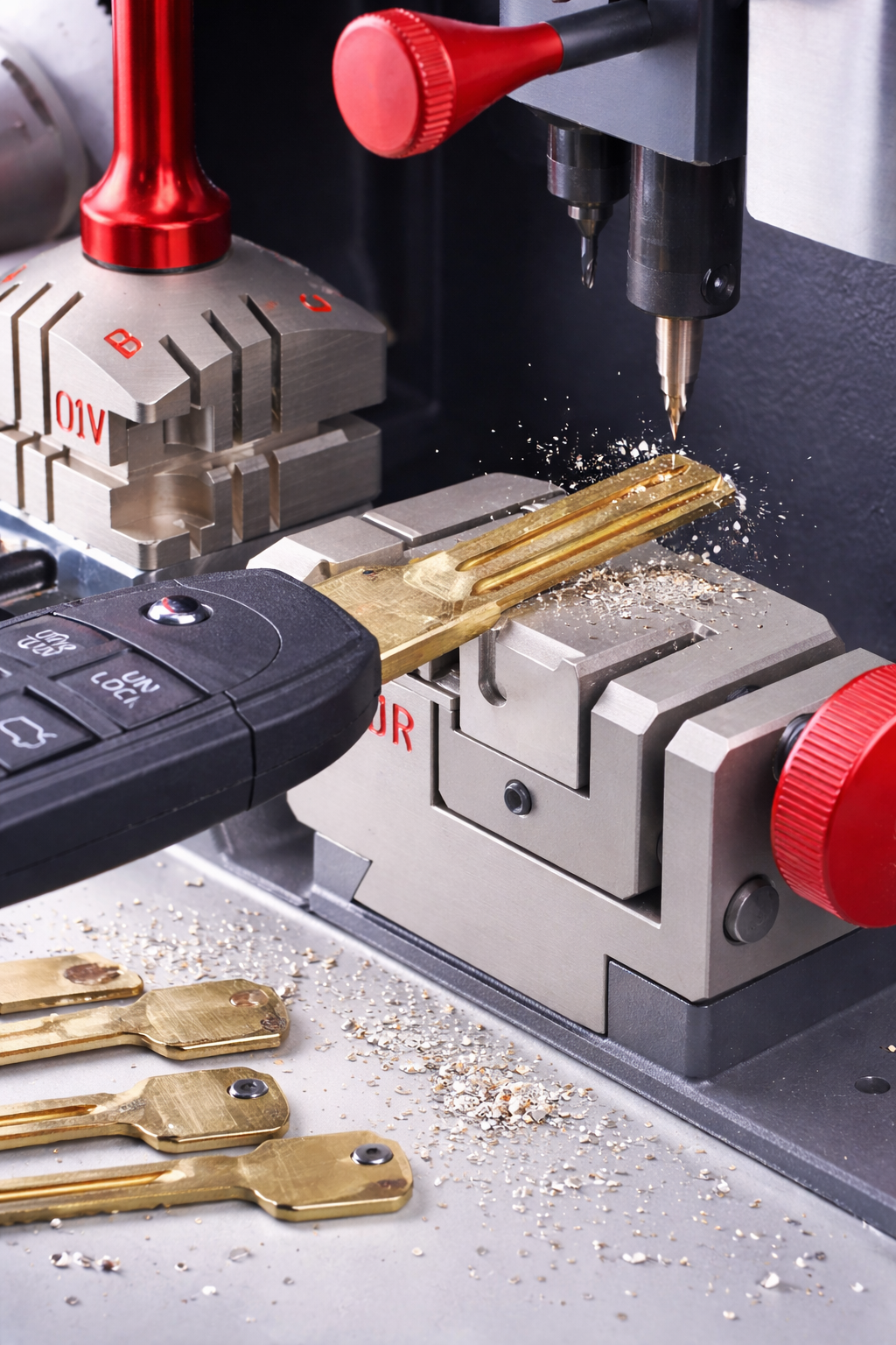 Schlüsselcode ermitteln und Autoschlüssel nach Code anfertigen