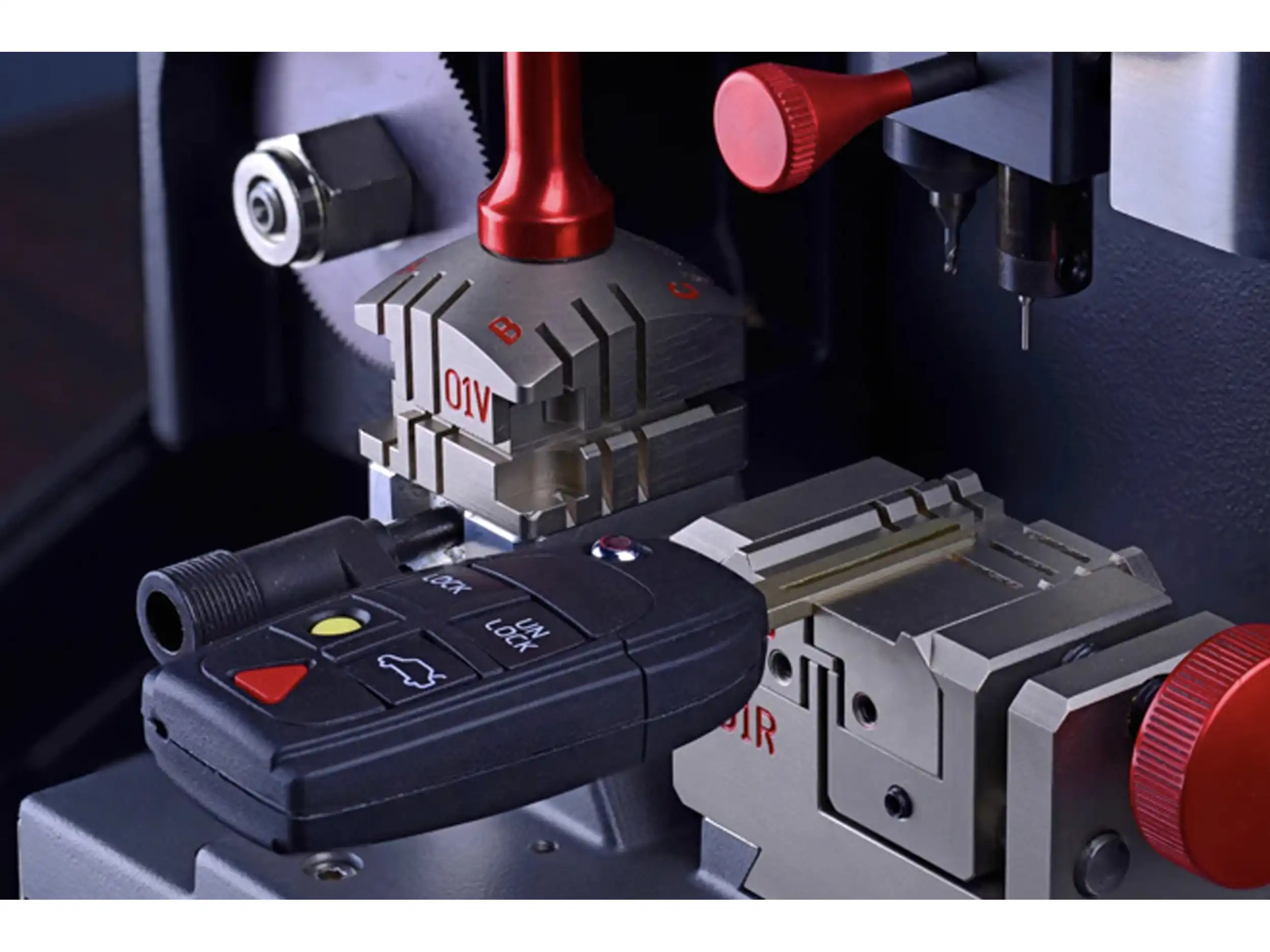 Autoschlüssel fräsen